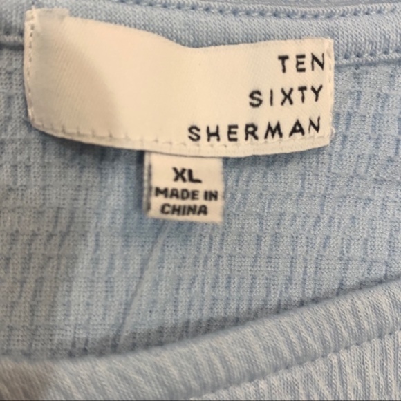 Ten Sixty Sherman Ruffle Sleeve Tee - Picture 5 of 6